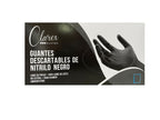Guantes descartables de Nitrilo Negros