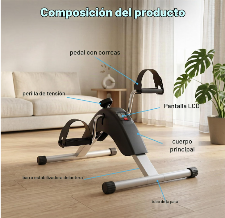 Pedales de Ejercicio para Rehabilitación
